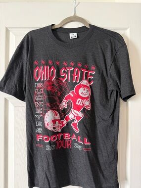 Ohio State Buckeyes Football Tour T-Shirt
